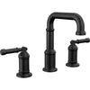Broderick Two Handle Widespread Bathroom Faucet - Matte Black