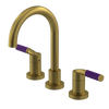 Rubinet Widespread Lav. Set. (less drain) Antique Brass Matt