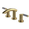 Rubinet Widespread Lav. Set. (less drain) Satin Brass
