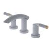 Rubinet Widespread Lav. Set. (less drain) Matt White