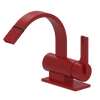 Rubinet Single Control Bidet Fitting (less drain) Maroon