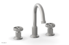 DUSTRIE Widespread Faucet - Cross Handle - Grooved 370-01