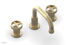 DUSTRIE Widespread Faucet - Cross Handle - Grooved 370-03