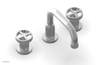 DUSTRIE Widespread Faucet - Cross Handle - Grooved 370-03