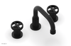 DUSTRIE Widespread Faucet - Cross Handle - Grooved 370-03