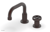 DUSTRIE Single Handle Faucet - Low Spout - Cross Handle 370-07