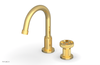 DUSTRIE Single Handle Faucet - High Spout - Cross Handle 370-09
