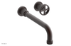 DUSTRIE Single Handle Wall Lavatory Set - 10" Spout - Grooved 370-15-10