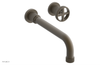 DUSTRIE Single Handle Wall Lavatory Set - 10" Spout - Grooved 370-15-10