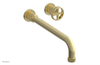 DUSTRIE Single Handle Wall Lavatory Set - 12" Spout - Grooved 370-15-12