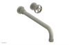 DUSTRIE Single Handle Wall Lavatory Set - 14" Spout - Grooved 370-15-14