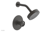 DUSTRIE - Pressure Balance Shower Set - Cross Handle - Grooved 370-21