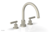 DUSTRIE - Deck Tub Set - Lever Handles - Grooved 370-41