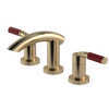 Rubinet Widespread Lav. Set. (less drain) Gold