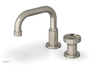 DUSTRIE Single Handle Faucet - Low Spout - Cross Handle 371-07