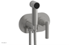 DUSTRIE - Wall Mounted Bidet - Lever Handle - Knurled 371-63