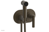 DUSTRIE - Wall Mounted Bidet - Lever Handle - Knurled 371-63