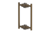 Dustrie - 8" Double Sided Shower Pull 371-93-08