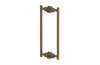 Dustrie - 12" Double Sided Shower Pull 371-93-12