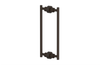 Dustrie - 12" Double Sided Shower Pull 371-93-12