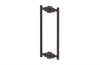 Dustrie - 12" Double Sided Shower Pull 371-93-12