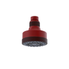 Rubinet 3 FUNCTION SHOWER HEAD Maroon