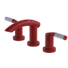 Rubinet Widespread Lav. Set. (less drain) Red