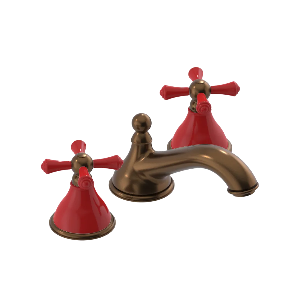 Rubinet Widespread Lav. Set. (less drain) Tuscan Brass