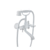 Baril Wall-mounted tub faucet with hand shower