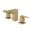 Rubinet Widespread Lav. Set. (less drain) Satin Brass