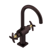 Rubinet Single Hole Dual Handle Lav. Set. (less drain) Oil Rubbed Bronze