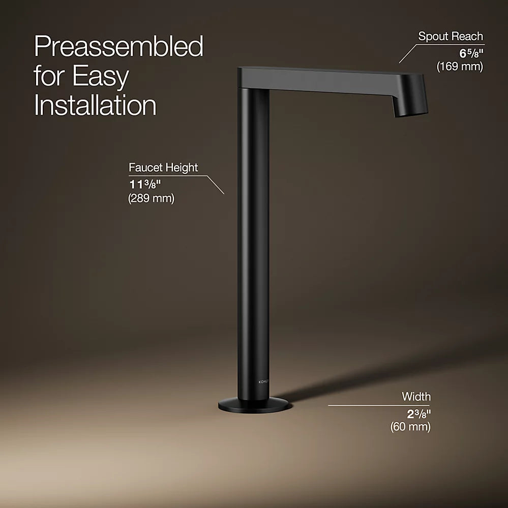 Components® Bathroom sink faucet spout with Row design, 1.2 gpm