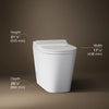 Leap™ One-piece elongated smart toilet, dual-flush - Golzar Home
