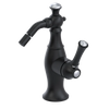 Rubinet Single Control Bidet Fitting (less drain) Matt Black