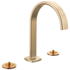 Brizo Widespread Lavatory Faucet With Arc Spout Less Handles