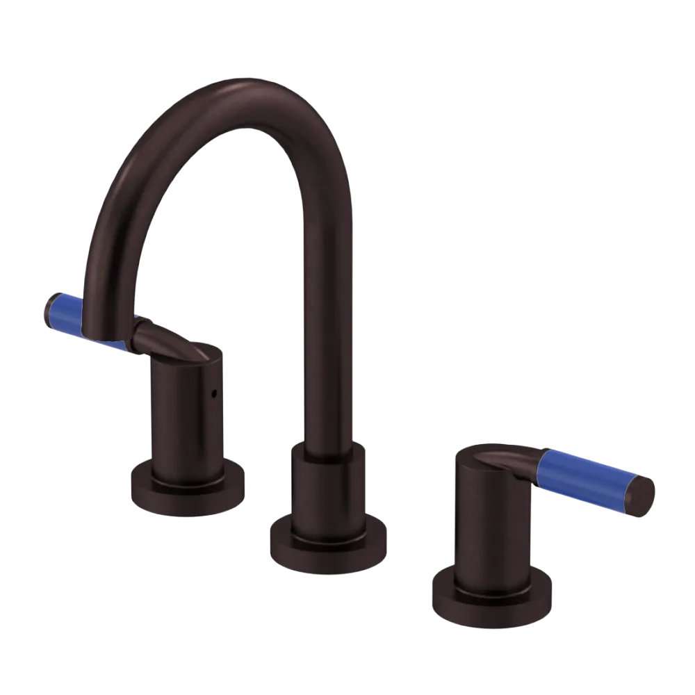 Rubinet Widespread Lav set (less drain) Oil Rubbed Bronze