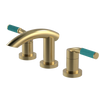 Rubinet Widespread Lav. Set. (less drain) Satin Brass