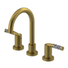 Rubinet Widespread Lav set (less drain) Antique Brass Matt