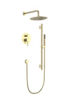 Aquaflo Rund 2-Way Pressure Balance Shower Set