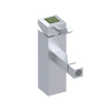 Rubinet Single Control Bidet Fitting (less drain) Satin Chrome