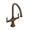 Rubinet Two Handle Single Hole Kitchen Set Oil Rubbed Bronze