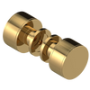 Rubinet Shower Door Knob (set) Gold