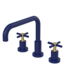 Rubinet Widespread Kitchen Set Midnight Blue