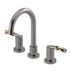Rubinet Widespread Lav set (less drain) Polished Nickel