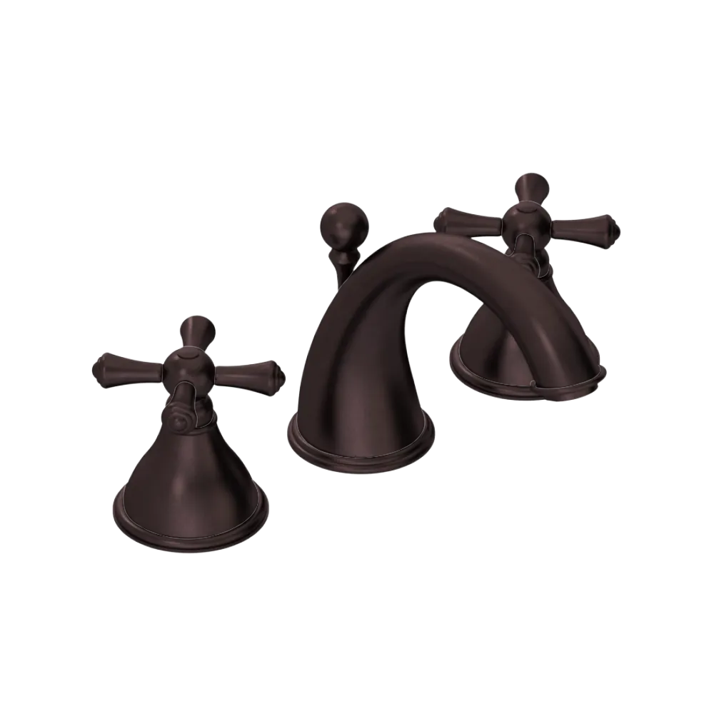 Rubinet Widespread Lav. Set. (less drain) Oil Rubbed Bronze