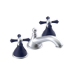 Rubinet Widespread Lav. Set. (less drain) Satin Chrome