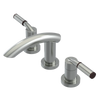 Rubinet Widespread Lav. Set. (less drain) Satin Nickel