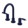 Rubinet Widespread Lav set (less drain) Midnight Blue