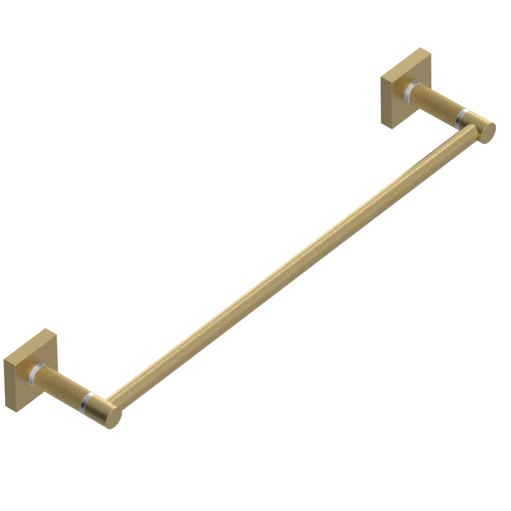 Rubinet 24" TOWEL BAR Satin Brass