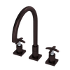 Rubinet Widespread Kitchen Set Oil Rubbed Bronze